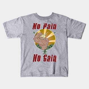 No Pain No Gain Daddy Kids T-Shirt